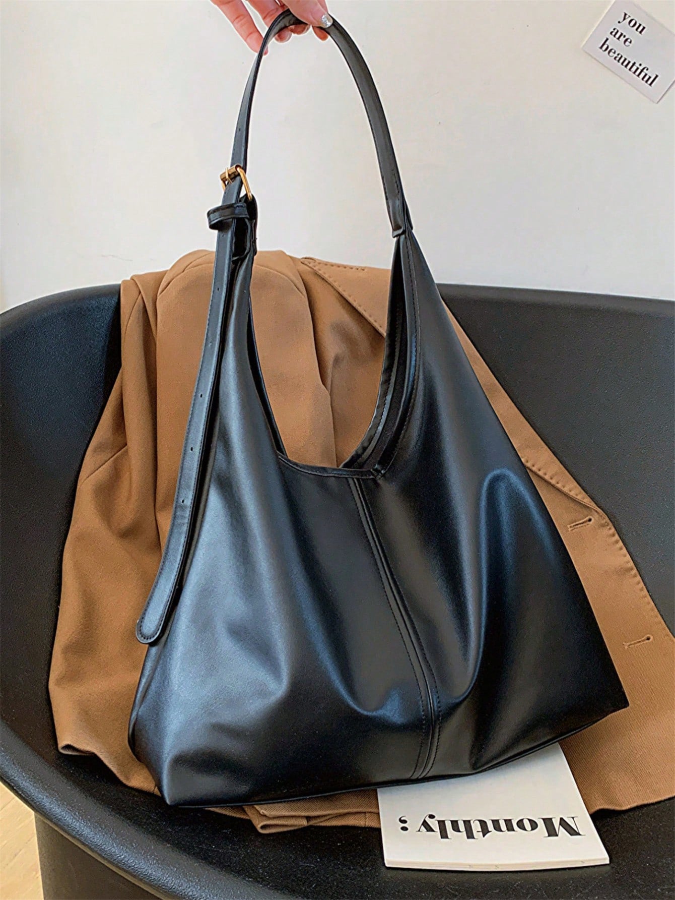 Large Women's Shoulder Bag, New Fashion Design Tote Bag