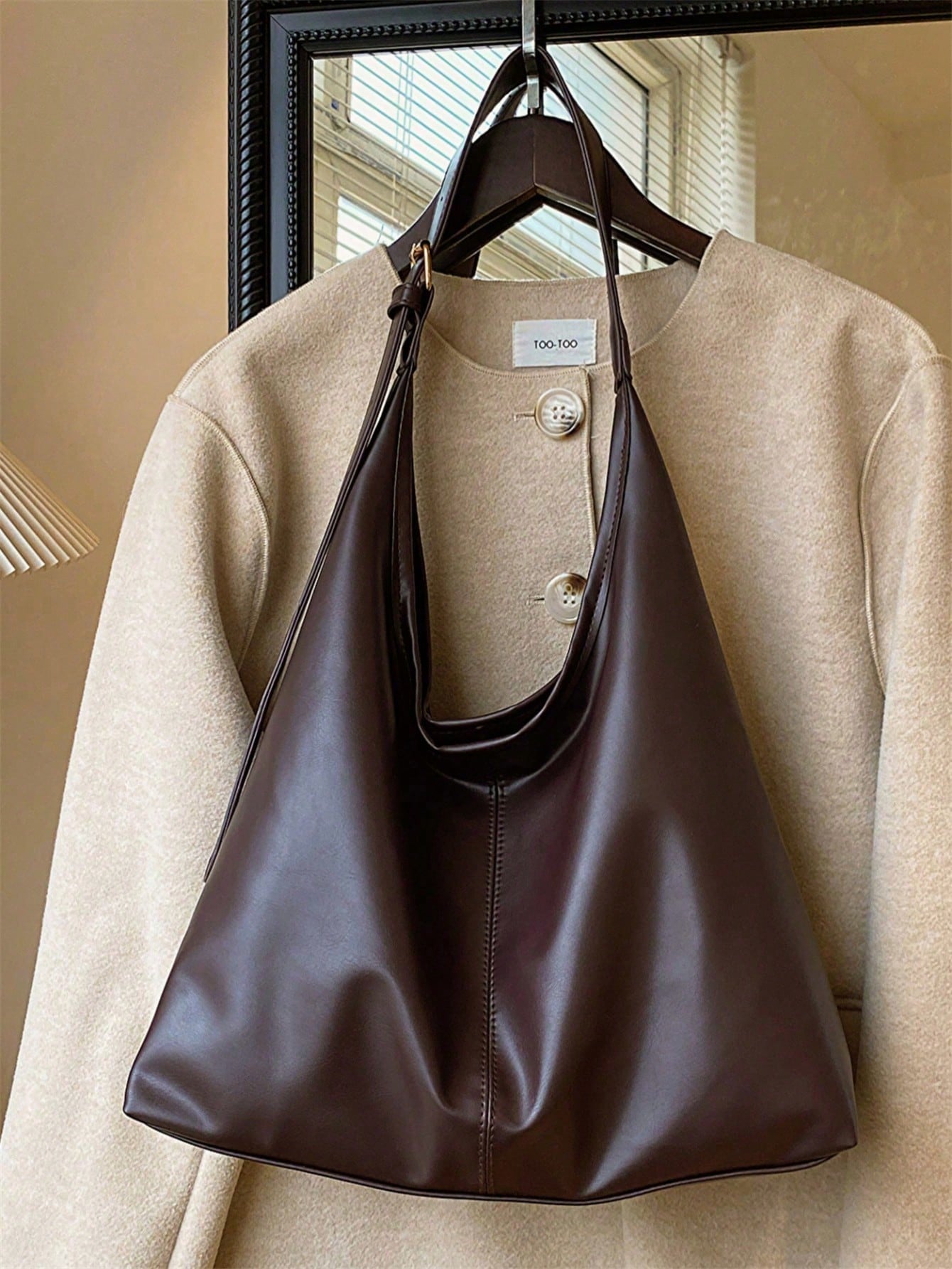 Large Fashion Design Women Shoulder Tote Bag, And Stylish