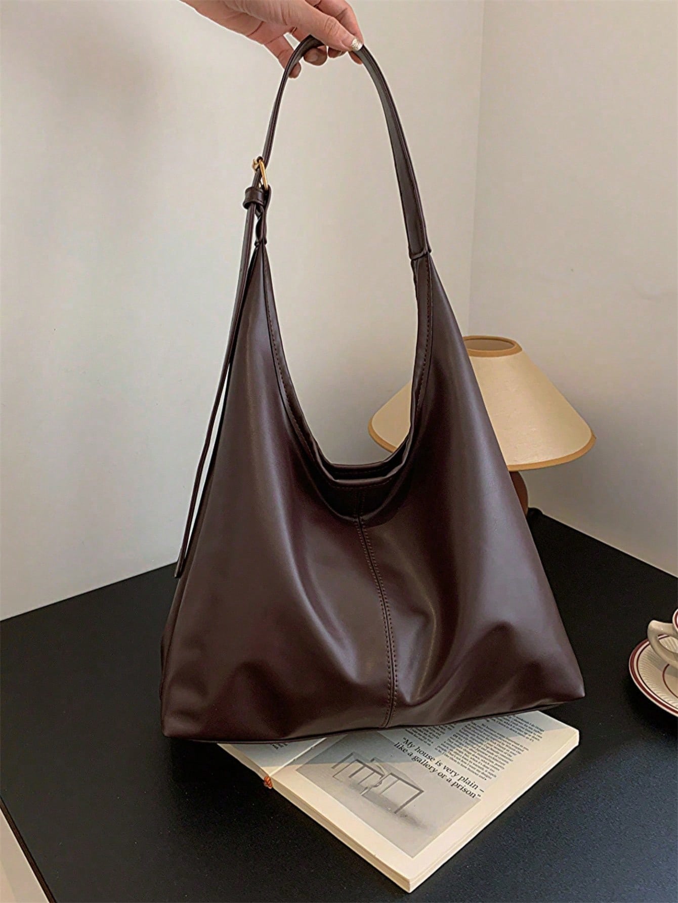 Large Fashion Design Women Shoulder Tote Bag, And Stylish