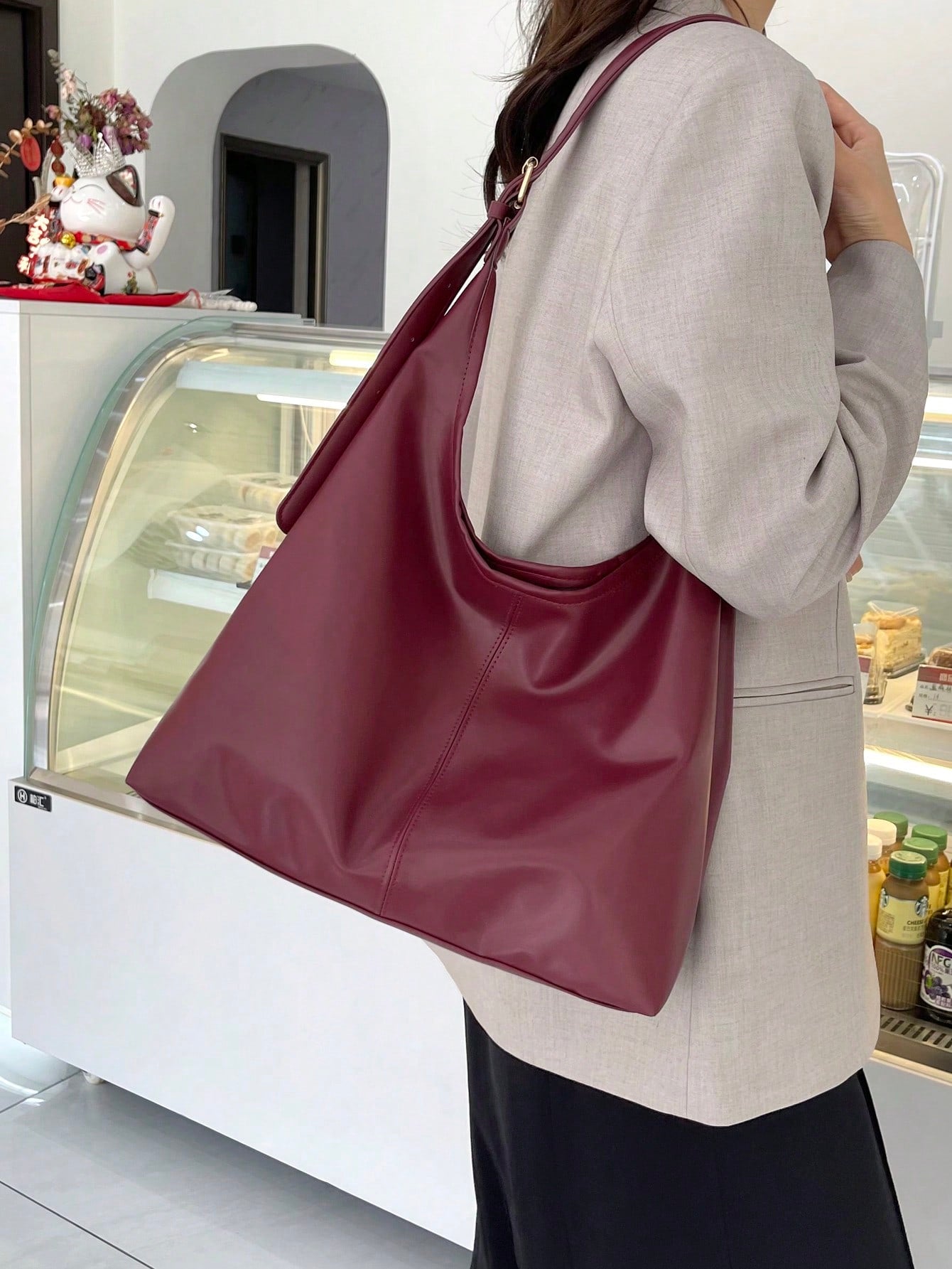 Fashionable Oversized Women's Shoulder Bag, New Design Tote Bag, Popular This Year
