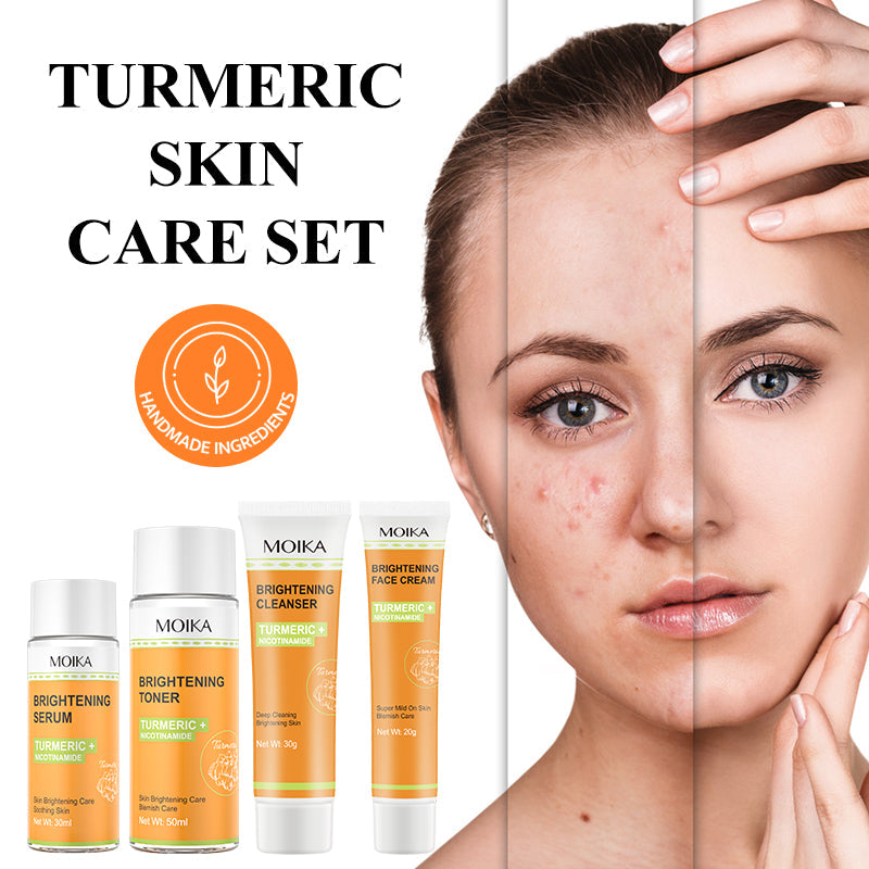Turmeric + Nicotinamide Brightening Skincare Set