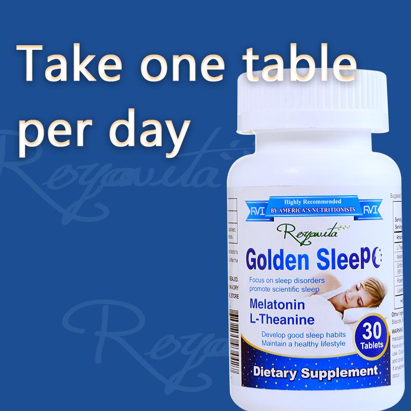【Recommended by American Nutritionists】Golden Sleep Tablets