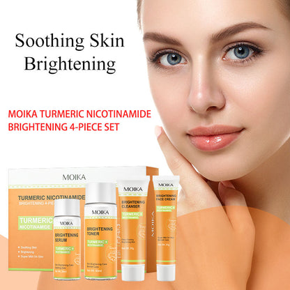 Turmeric + Nicotinamide Brightening Skincare Set