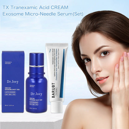 Dark Spot & Acne Solution Set – TX Tranexamic Acid Cream + Exosome Micro