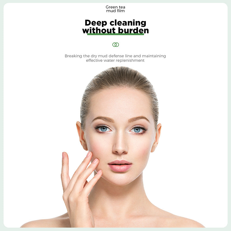 Green tea enzyme clay mask