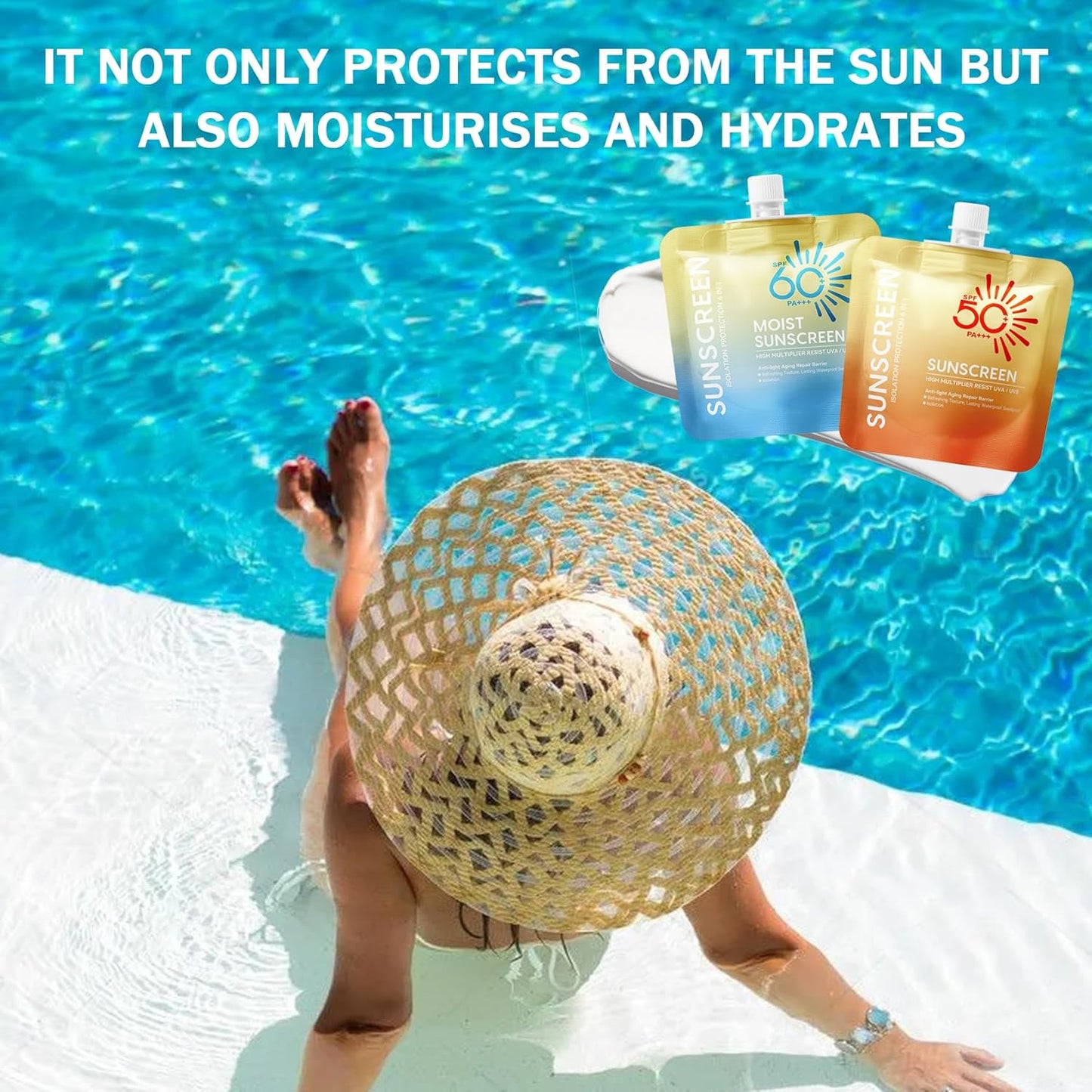 SPA+++Spectrum Sunscreen Face Cream | SPF 60+ Protection & Hydration|Weightless