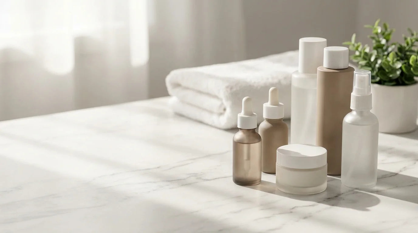 Minimalist Skincare Hero Banner