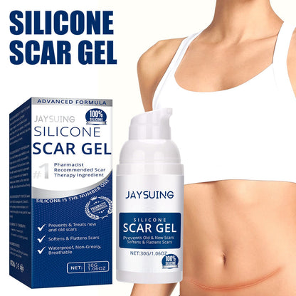 Scar Cream Gel, Advanced Silicone Scar Gel For Keloid, Hypertrophic, Surgical Sc